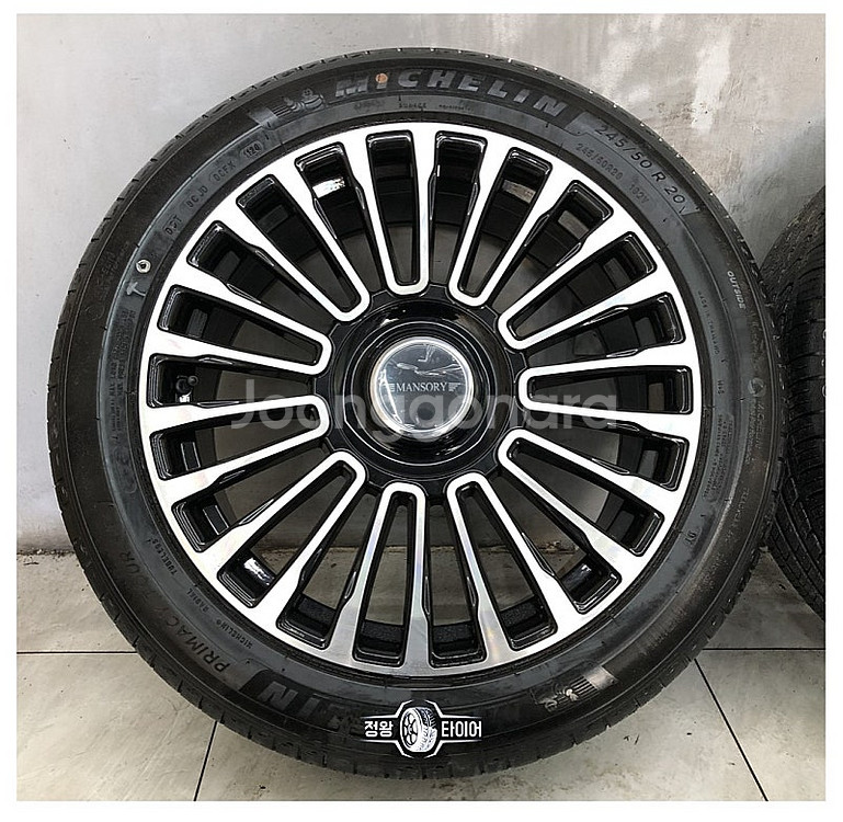 신품 휠 만소리st 20인치 휠 타이어--5